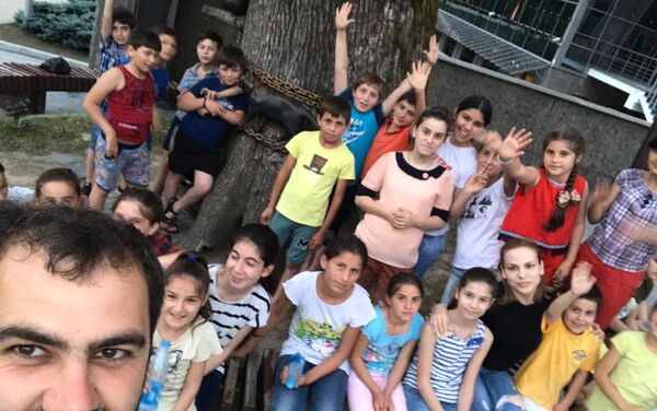 Экскурсия для детей на Красной поляне в День защиты детей  - Sputnik Абхазия
