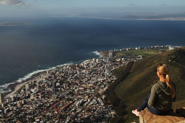 Вида на Кейптаун с горы Лайонс-Хед - Sputnik Абхазия