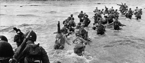 Высадка союзных войск в Нормандии, 6 июня 1944 Высадка союзных войск в Нормандии, 6 июня 1944 - Sputnik Абхазия