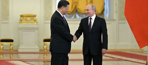 Мероприятия с участием президента РФ В. Путина в рамках государственного визита в РФ председателя КНР Си Цзиньпина Мероприятия с участием президента РФ В. Путина в рамках государственного визита в РФ председателя КНР Си Цзиньпина - Sputnik Абхазия