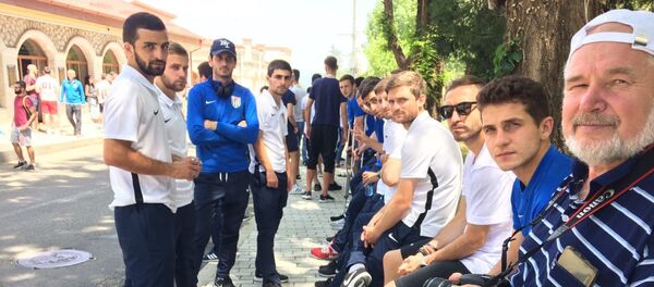 Аԥснытәи акоманда Ашьха Ҟарабах аԥсшьарамш аман Аԥснытәи акоманда Ашьха Ҟарабах аԥсшьарамш аман - Sputnik Аҧсны