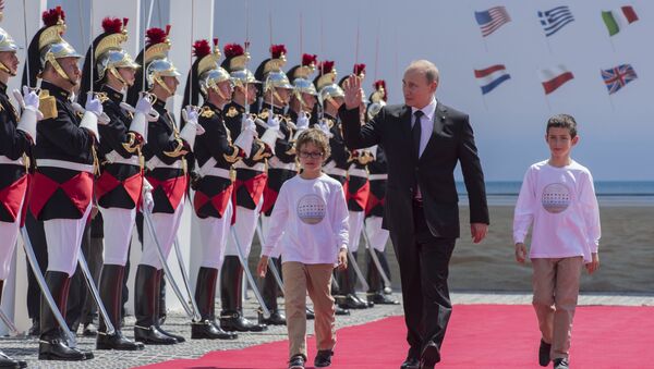 Рабочий визит В.Путина во Францию. Второй день - Sputnik Абхазия