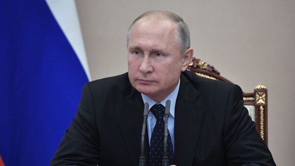 Президент РФ В. Путин провел совещание с постоянными членами Совета безопасности РФ - Sputnik Абхазия
