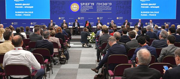 Петербургский международный экономический форум. День первый Петербургский международный экономический форум. День первый - Sputnik Абхазия