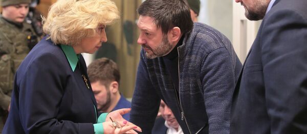 Заседание суда по делу журналиста К. Вышинского в Киеве Заседание суда по делу журналиста К. Вышинского в Киеве - Sputnik Абхазия