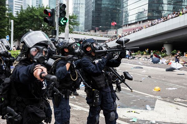 Протесты в Гонконге против поправок к закону об экстрадиции. - Sputnik Абхазия