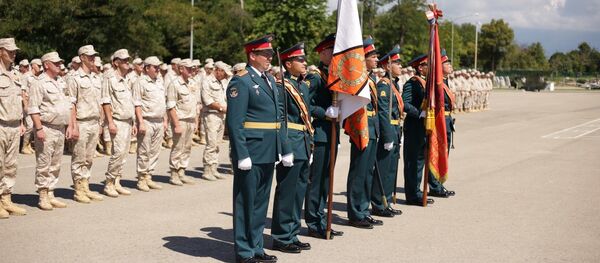 В российскую военную базу ЮВО в Абхазии прибыли около 300 младших военных специалистов - Sputnik Абхазия