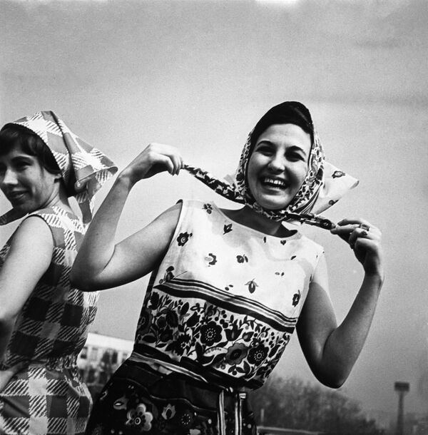 Реклама коллекции женской одежды. 1966 год - Sputnik Абхазия