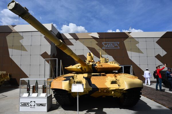 Танк Т-90 МС на Международном военно-техническом форуме Армия-2019  - Sputnik Абхазия