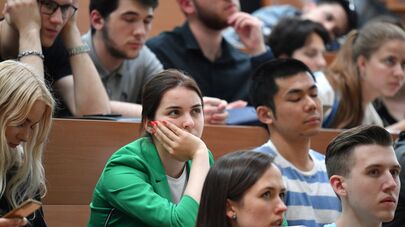 Лекция Дмитрия Рогозина в МГУ 