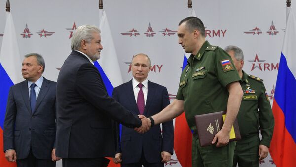 Президент РФ В. Путин посетил форум Армия-2019 - Sputnik Абхазия
