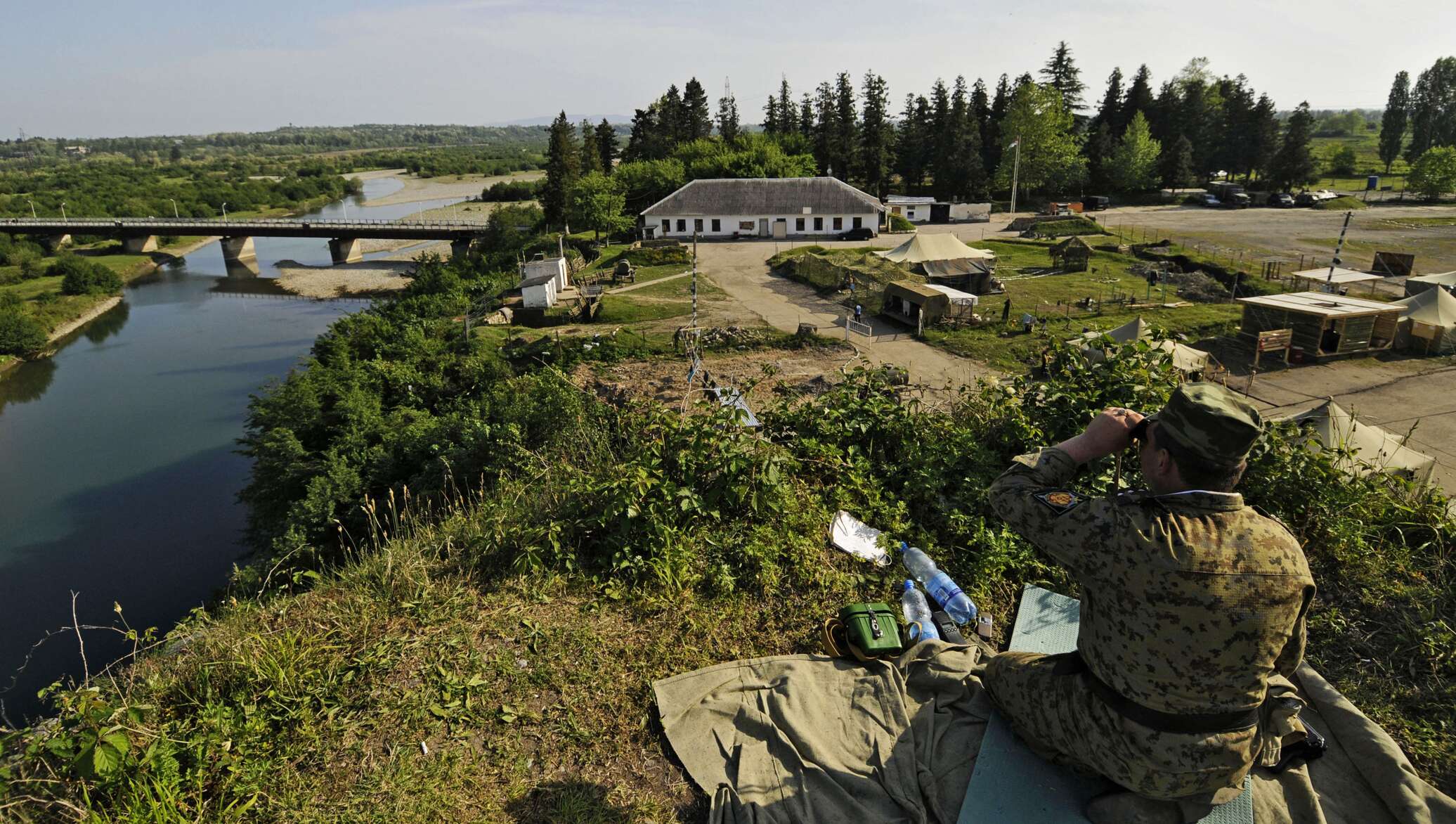 Фото граница абхазия грузия