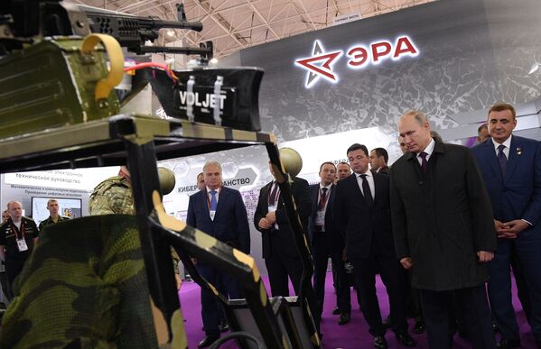 Президент РФ Владимир Путин посетил форум Армия-2019 - Sputnik Абхазия