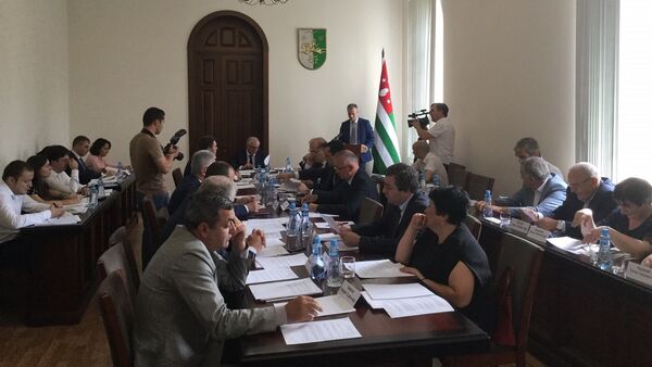 Заседание Кабинета министров  - Sputnik Абхазия