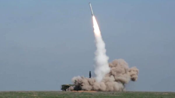 На полигоне в Астраханской области проведен боевой пуск ракеты из комплекса Искандер-М - Sputnik Абхазия