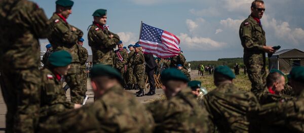 Солдаты в Польше, архивное фото Солдаты в Польше, архивное фото - Sputnik Абхазия