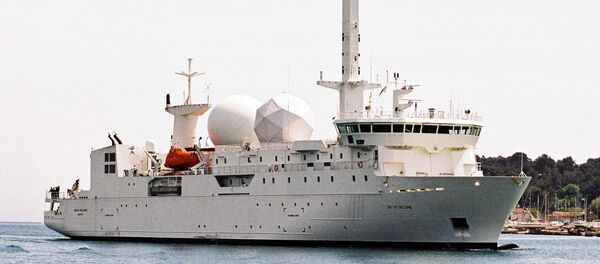 Разведывательный корабль Франции Dupuy de Lôme. Архивное фото - Sputnik Абхазия