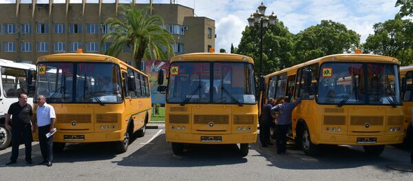 Передача автобусов - Sputnik Абхазия