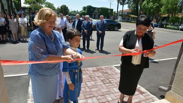 Открытие здания ЗАГСа в Очамчыре - Sputnik Абхазия