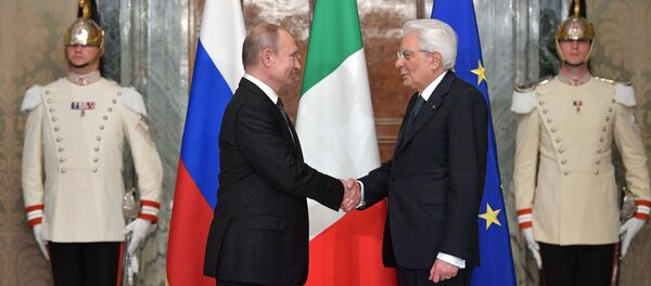 Официальный визит президента РФ В. Путина в Италию - Sputnik Аҧсны