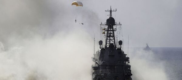 Военные учения российских военных у берегов Крыма - Sputnik Абхазия