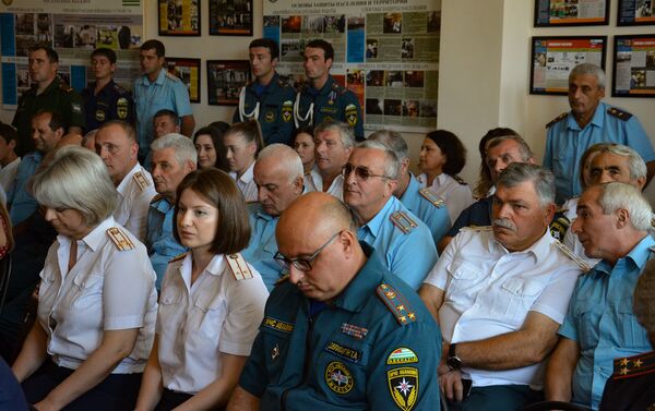 Торжественное мероприятие в МЧС Абхазии - Sputnik Абхазия