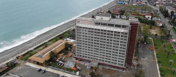 Гагра ихдыркәшеит аҭоурыхтә туробиект аиҭашьақәыргылара Гагра ихдыркәшеит аҭоурыхтә туробиект аиҭашьақәыргылара - Sputnik Аҧсны