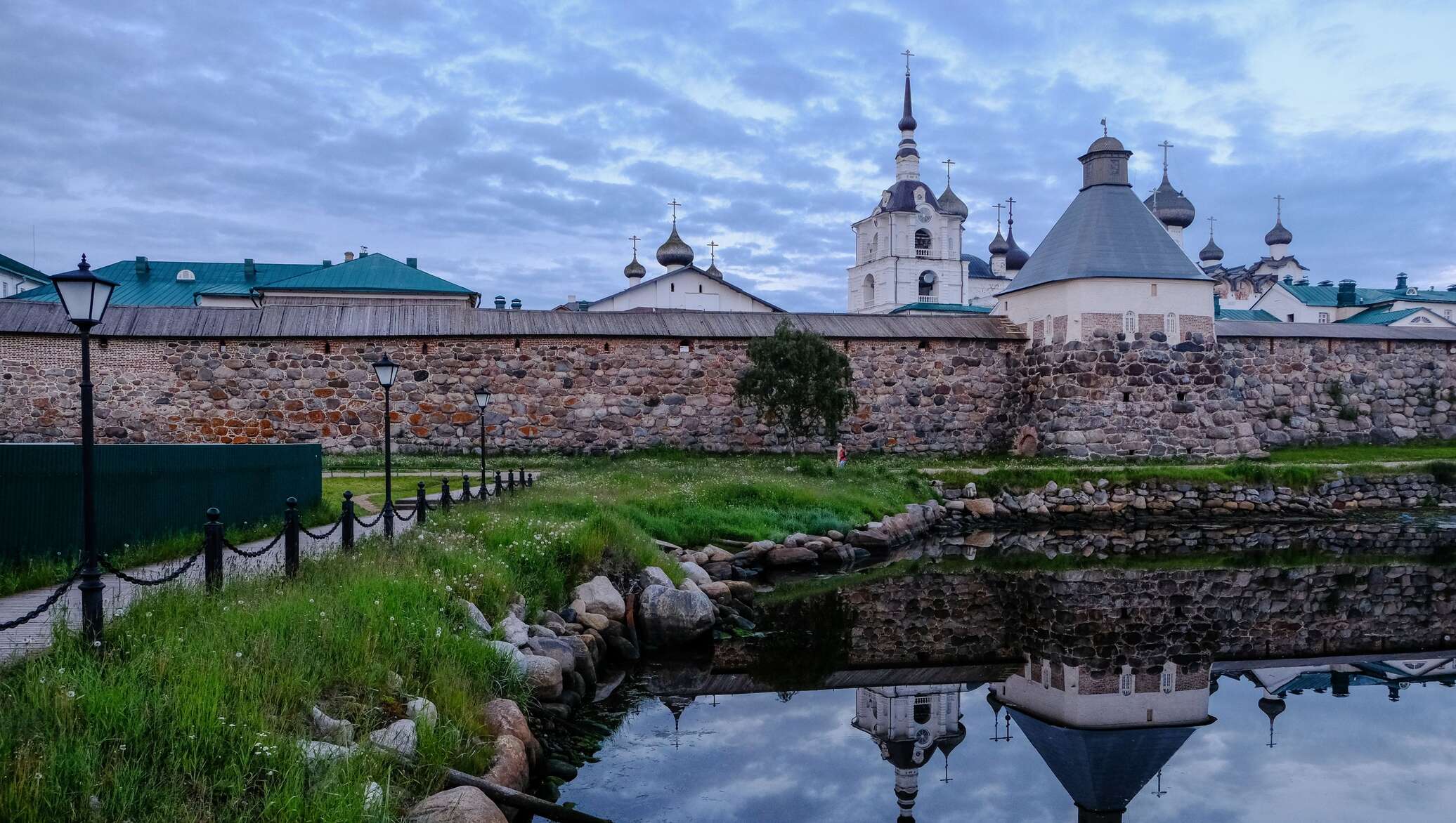 Стены Соловецкого монастыря
