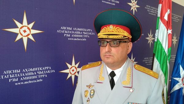 Первый заместитель министра по чрезвычайным ситуациям Абхазии Тигран Делибалтян - Sputnik Абхазия