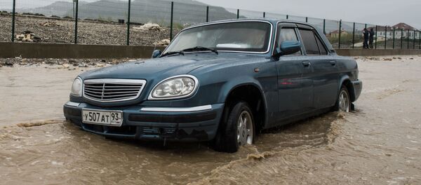 Подтопления из-за ливней в Сочи Подтопления из-за ливней в Сочи - Sputnik Абхазия