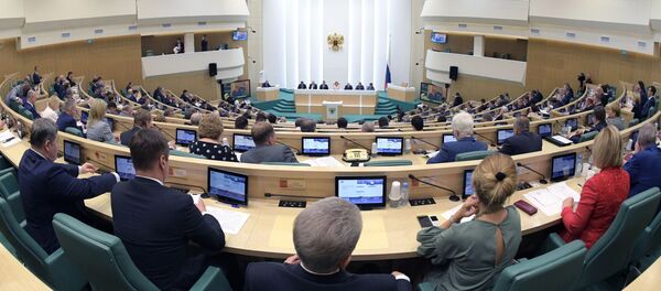 Заседание Совета Федерации РФ Заседание Совета Федерации РФ - Sputnik Абхазия