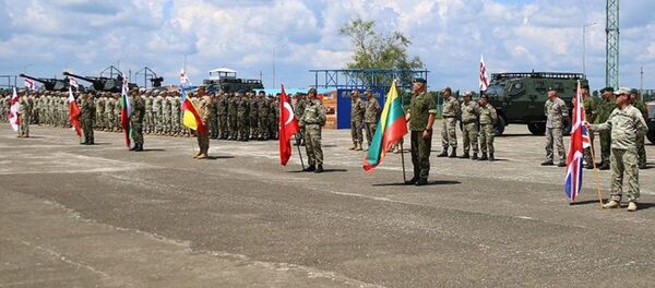 Учения Североатлантического альянса в Грузии Проворный дух – 2019 Учения Североатлантического альянса в Грузии Проворный дух – 2019 - Sputnik Абхазия