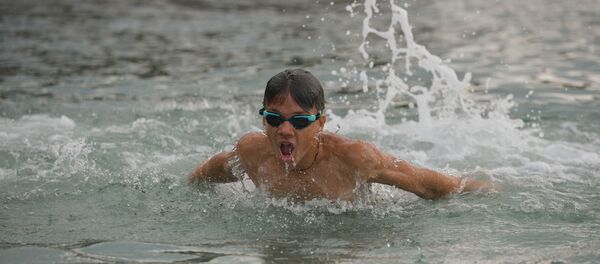 Тренировка, приуроченная к Swim Сухум 2019 - Sputnik Абхазия
