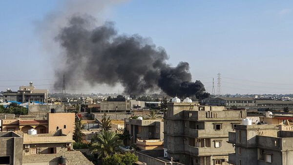 Последствия авиаударов по Таджуре неподалеку от Триполи, Ливия - Sputnik Аҧсны