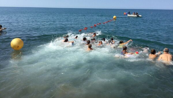 Соревнования Run Swim Sukhum по плаванию и морскому дуатлону открылись в Сухуме - Sputnik Абхазия
