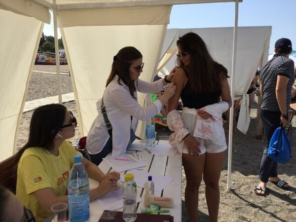 Соревнования Run Swim Sukhum по плаванию открылись в Сухуме Соревнования Run Swim Sukhum по плаванию открылись в Сухуме - Sputnik Абхазия