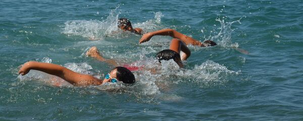 Соревнования Run Swim Sukhum Соревнования Run Swim Sukhum - Sputnik Абхазия