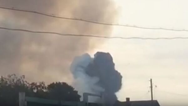 Взрыв на территории воинской части в Ачинском районе - Sputnik Абхазия