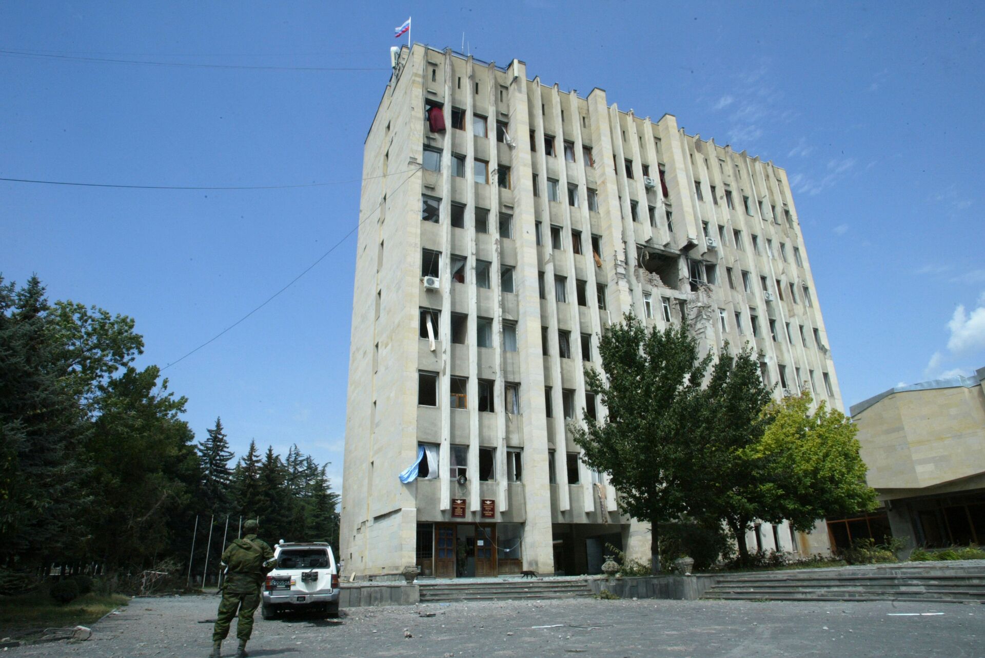 Цхинвали после разрушений - Sputnik Абхазия, 1920, 12.10.2021