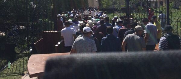 Ситуация у дома Атамбаева - Sputnik Абхазия