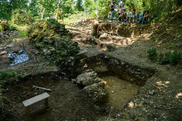 Археологические раскопки в селе Меркула, Очамчырского района  - Sputnik Абхазия