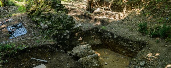 Археологические раскопки в селе Меркула, Очамчырского района  - Sputnik Абхазия