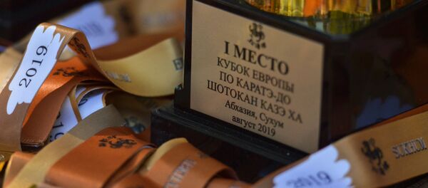 Соревнования по карате  Соревнования по карате  - Sputnik Абхазия