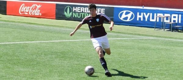 Футболист из Абхазии Айнар Эшба - Sputnik Аҧсны