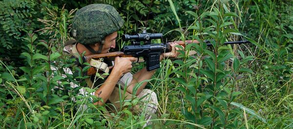 Военнослужащие ЮВО в Абхазии предотвратили захват военной техники в ходе тренировки по антитеррору - Sputnik Абхазия
