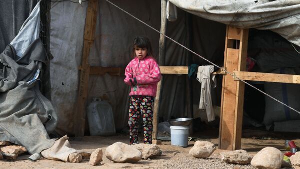 Лагерь сирийских беженцев в пригороде Хомса - Sputnik Абхазия