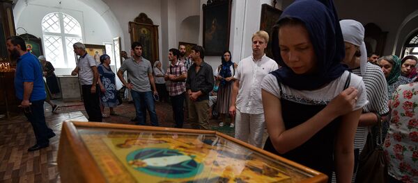 Празднования Преображения Господня в Абхазии Празднования Преображения Господня в Абхазии - Sputnik Абхазия