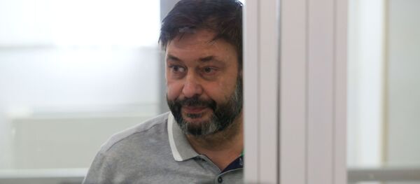 Заседание суда по делу журналиста К. Вышинского в Киеве Заседание суда по делу журналиста К. Вышинского в Киеве - Sputnik Абхазия