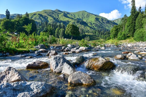 Горные реки абхазии фото