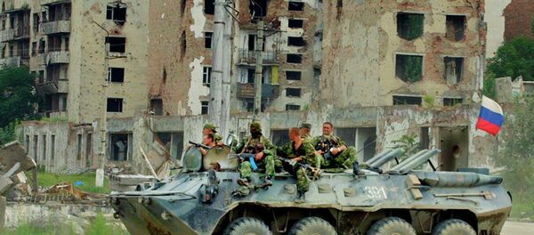 Российские военные патрулируют улицы Грозного - Sputnik Абхазия
